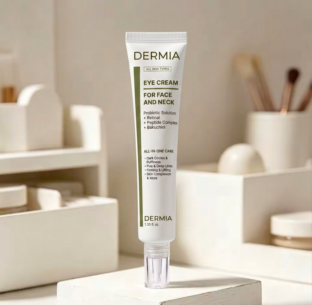 DERMIA Eye Cream — Revitalizing Eye & Neck Cream with SPF